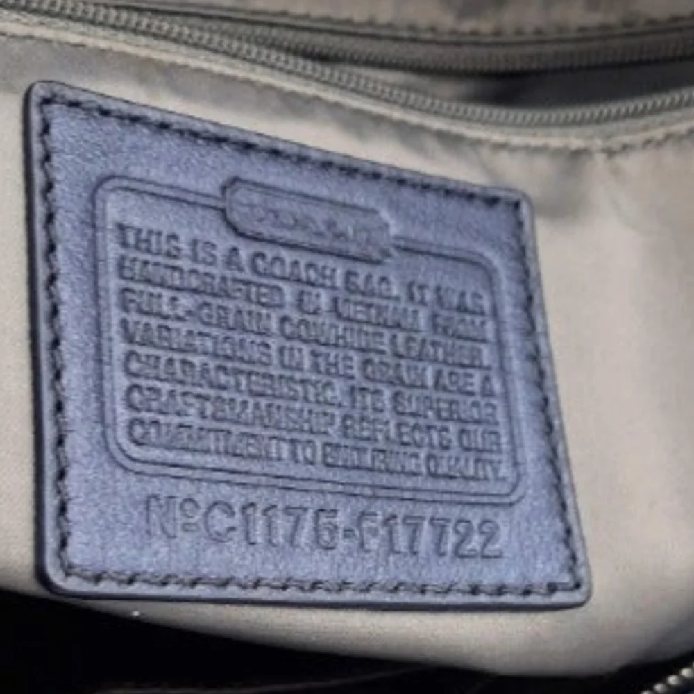 Coach Leather Lg EW Tote, NWT - Picture 3 of 5